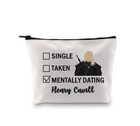 PYOUL Henry C Inspired Gift Mentally Dating Henry C Makeup Bag Geralt of Rivia Fan Cosmetic Bag Henry C Merch (Henry C B EU)