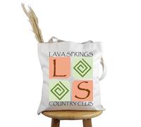 PYOUL HSM Inspired Gift Lava Springs Country Club Tote Bag Musical Lover Handbag Broadway Musical Merch (Lava Springs Country T)