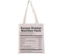 PYOUL Korean Drama Lover Gift Tote Bag - Addict Handbag Fan Gift (Nutrition Facts)