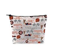 PYOUL Lando N Inspired Gift It's Friday Then..Makeup Bag Lando N Cosmetic Bag Lando N Fan Gift Car Racing Lover Gift (Friday Then Bag)