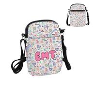 PYOUL Medic EMT Appreciation Gift Future EMT Crossbody Bag Emergency Medical Technician Travel Bag Medical Worker Gift (Future EMT CB)