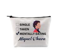 PYOUL Miguel O'h Inspired Gift Mentally Dating Miguel O'h Makeup Bag Miguel O'h Cosmetic Bag Miguel O'h Merch (Dating Miguel O'h Bag)