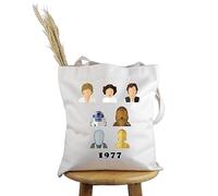 PYOUL Movie Inspired Gift Movie Character 1977 Tote Bag Movie Merch for Fans (1977 Tote)