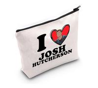PYOUL Movie TV Actor Inspired Gift I Love J Hutcherson Makeup Bag Bookish Merch Film Gift Boyfriend Merch (Love J Hutcherson Bag)