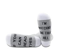 PYOUL One Tree Hill Fan Socks You Can Read This I'm Watching One Tree Hill Socks (watching One Tree Hill 1 pair)