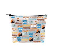 PYOUL Oscar P Inspired Gift O Piastri 81 Makeup Bag Oscar P Cosmetic Bag Oscar P Fan Gift Car Racing Lover Gift (O Piastri 81 Bag)