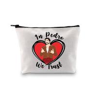 PYOUL Pedro Pascal Inspired Gift in Pedro We Trust Makeup Bag Daddy's G-IRL Cosmetic Bag Pedro Pascal Fan Merch (Pedro We Trust B)
