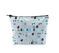 PYOUL Radiologic Technologist Gift I Do My Best Work in The Dark Makeup Bag X-Ray Tech Cosmetic Bag Radiology Graduation Gift (Work in The Dark Bag)