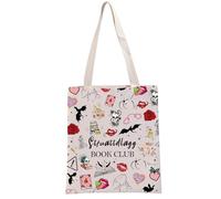 PYOUL Smut Reader Inspired Gift Stfuattdlagg Book Club Tote Bag Book Lover Handbag Booktok Merch Funny Reading Gift (Stfuattdlagg Book Tote)