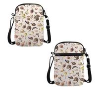 PYOUL Snail Lover Gift Snail Design Crossbody Bag Who Loves Snails Travel Bag Snail Owner Fan Gift (Snail Design CB)