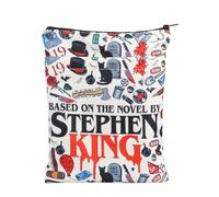 PYOUL Stephen King Inspired Gift Based On The Novel by Stephen King Book Sleeve Stephen King Fan Book Cover Horror Bookish Gift (by Stephen King BS)