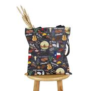 PYOUL Texas State Souvenirs Gift Texas Theme Tote Bag Texas Home Handbag Texas Tourism Gift Texas Vacation Gift (Texas Theme Tote)