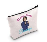 PYOUL TV Show Inspired Gift Direct from Domingo Makeup Bag TV Show Fan Cosmetic Bag TV Merch (from Domingo Bag)