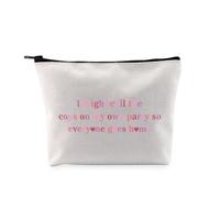 PYOUL TV Show Inspired Gift I Might Call The Cops Makeup Bag Funny Quote Cosmetic Bag Reality TV Show Lover Gift (Call The Cops Bag)