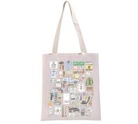 PYOUL TV Show Inspired Gift Peep S Tote Bag British Sitcom Fan Handbag British TV Series Gift Comedy Fan Gift (Peep S Tote)