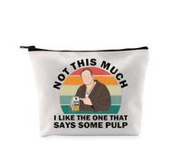 PYOUL TV Show Inspired Gift That Says Some Pulp Makeup Bag Crime TV Series Lover Cosmetic Bag Psychological Drama Lover Gift (Says Some Pulp Bag)