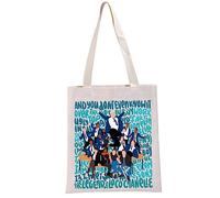 PYOUL West End Musical Inspired Gift Everybody's Talking About Jamie Tote Bag Broadway Musical Fans Gift (Talk About J T)