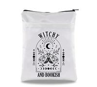 PYOUL Witchy Reader Gift Witchy & Bookish Book Sleeve Witchcraft Lover Book Cover Witchy Vibes Book Lover Gift Witchy Book Protector (Witchy & Bookish BS)