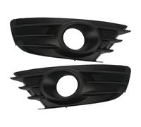 PYPFQUMQGR 1 Pair Front Bumper Fog Light Grille Black Fog Lamp Cover Trim Replacement For Citroen C4 2004-2008 Fog Lamp Grille Cover