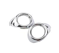 PYPFQUMQGR 2Pcs ABS Chrome Car Front Fog Lamps Covers Head Fog Lights Cover Sticker For Ford For Focus 3 MK3 2012 2013 2014 2015 Accessories