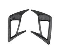 PYPFQUMQGR 2Pcs Carbon Fiber Rear Fog Light Lamp Frame Cover Trim For Ford For Focus Hatchback MK4 2019-2020