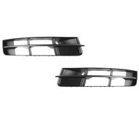 PYPFQUMQGR 4L0807681B For Q7 2010 2011-2015 Front Bumper Lamp Shade Fog Lamp Frame Front Bumper Trim Frame Lower Mesh Fog Lamp Grille (1 Pair)