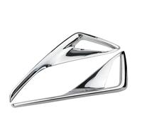 PYPFQUMQGR Car Abs Chrome Carbon Fiber Rear Fog Lamp Bumper Light Cover Trim For Toyota For C-HR For CHR 2016-2021 Accessories (Style2)
