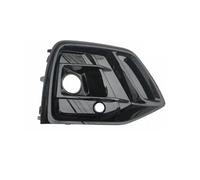 PYPFQUMQGR Car Front Bumper Fog Light Grille Grill Cover With ACC Hole For Q5 SQ5 S-Line Sline Sport 2021 2022 2023 Left Right (Black Right)