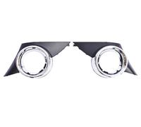 PYPFQUMQGR Car Front Right Fog Light Cover Chrome Foglights Frame Grill Auto Accessories For Peugeot 207 Sport 2006-2009