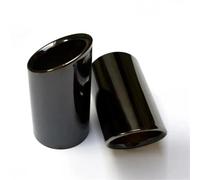 PYPFQUMQGR Car Tail Pipes Cover Round Exhaust Muffler Tip Accessories Car-styling Decoration Parts For F&ord For Focus Mk4 St Line 2020(Black)