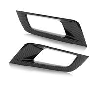 PYPFQUMQGR Carbon Fiber ABS Fog Light Cover For Ford For Ranger 2015 2016 2017 2018 Wildtrak Front Bumper Frame Foglight Car Accessories