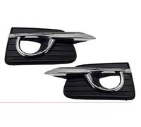 PYPFQUMQGR For Infiniti Q50 2014 2015 2016 2017 Car Front Bumper Fog Lamp Light Trim Cover Frame Lid Bezel Hood Chrome (Left and Right)