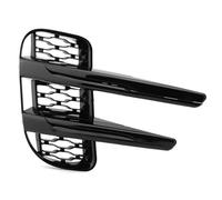 PYPFQUMQGR For Land For Rover For Range For Rover For Evoque 2019 2020 2021 Fog Lights Cover Grill Headlights Strips Trim Foglights Grille Car Accessories (Black right)