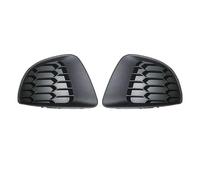 PYPFQUMQGR For Mazda 2 Hatchback 2003-2011 Car Front Bumper Grille Fog Lamp Cover Fog Lamp Grille DG80-50-C11A Front Bumper Fog Light Grille(Left and Right)