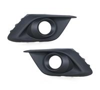 PYPFQUMQGR For Mazda 3 For Axela BM M3 2014 2015 2016 Car Front Bumper Fog Light Lamp Trim Cover Frame Grille Foglamp Lid Bezel Hood (Left and Right)