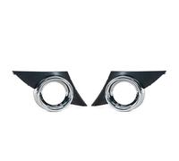 PYPFQUMQGR For Peugeot 207 Sport 2006 2007 2008 2009 Car Front Bumper Fog Light Lamp Frame Cover Foglights Foglamp Trim Cap Hood (Left and Right)