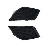 PYPFQUMQGR For Seat For Leon 2013 2014 2015 2016 Front Bumper Fog Lamp Cover Frame Grille Light Trim With Hole No Hole 5F0853665A/5F0853666A (A Pair No Hole)