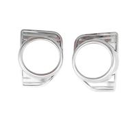 PYPFQUMQGR For Toyota For Hiace 2016-2018 Car Body Head Front Fog Light Lamp Frame Stick Styling ABS Chrome Cover Trim Panel