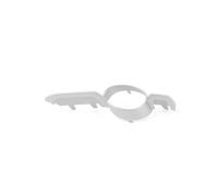PYPFQUMQGR Front Bumper Fog Light Lamp Cover Foglight Garnish Hood For B&MW X6 E71 E72 2008 2009 2010 2011 2012 Car Accessories (Sliver Left)