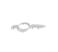 PYPFQUMQGR Front Bumper Fog Light Lamp Cover Foglight Garnish Hood For B&MW X6 E71 E72 2008 2009 2010 2011 2012 Car Accessories (Sliver Right)