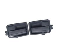 PYPFQUMQGR Inner Handle Fit for Isuzu Rodeo 1 Pair Car Interior Door Handles with Bezel Set 8971506473 8971506463 Black Plastic