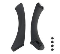PYPFQUMQGR Inner Handle Left Right Interior Door Panel Pull Trim Cover 1 Set Car Inner Handle for B&MW 3 Series E90 E91 316 318 320 325 328 2005-2012(Left)