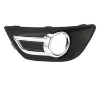 PYPFQUMQGR Left Right Chrome Front Bumper Fog Lamp Light Cover Fog Light Cover Fits Citroen C4 2008 2009 2010 2011 (Left side 1pcs)