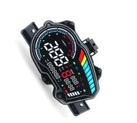 PYPFQUMQGR Motorbike Digital Meter Speed Gauge Motorcycle Digital RPM Tachometer Gear Clock Display Speedometer Dashboard For Y&amaha Y15 Y15ZR V1 Motorcycle Odometer