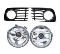 PYPFQUMQGR Pair Front Bumper Fog Light Lamps + Covers Kit For Toyota For Prius 2004-2009 With Bulb 81221-52070 81211-52070