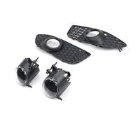 PYPFQUMQGR Pair Left&Right Fog Lamp And Grille For Mitsubishi For Lancer 2008 2009 2010 2011 2012 2013 2014-2017 Front Bumper Anti Fog Light