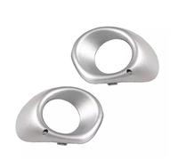 PYPFQUMQGR Silver 1/2 X Front Bumper Fog Light Cover For Mitsubishi For Outlander 2013-2015 Direct Replacement Car Accessories (1 Pair)