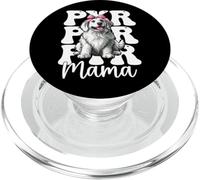 Pyr Mama Mom Great Pyrenees Dog Mother's Day Coquette Bow PopSockets PopGrip for MagSafe