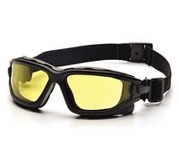 Pyramex I-Force Slim Sporty Dual Pane Anti Fog Clear Lens Goggle (Amber)