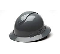 Pyramex Ridgeline Full Brim Vented 4 Point Ratchet Suspension Hard Hat - Slate Grey